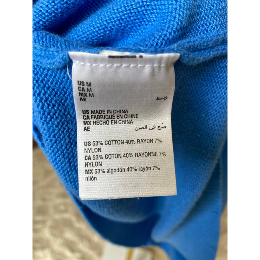 Style & Co Knit Hoodie Pullover Bright Blue Cozy Buttery Soft Ribbed M Lounge - Picture 6 of 7